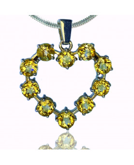 Fuego Pendant Citrine