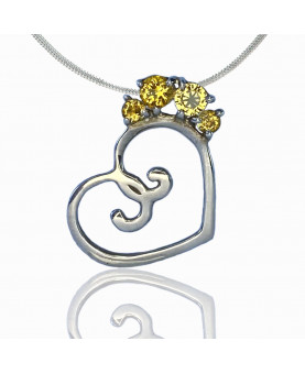 Pendiente Valentino Citrino