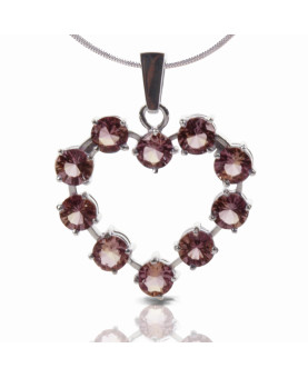 Pendiente Fuego Ametrino