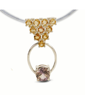 Zeluz Pendant Ametrine